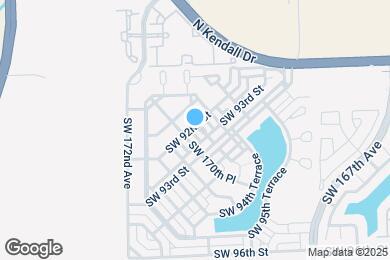 Map image of the property - 9204 SW 170th Ct