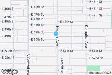 Map image of the property - 4919 1/2 Hooper Ave