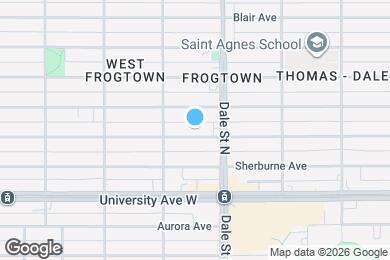 Map image of the property - 645 Charles Ave