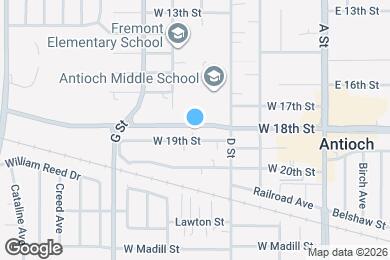 Map image of the property - 409 W 18th St