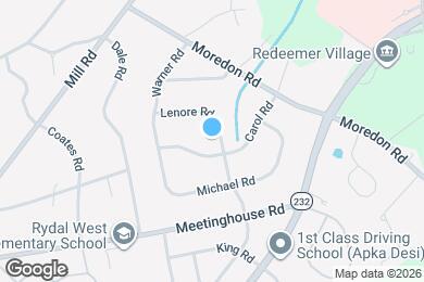 Map image of the property - 1380 Glenbrook Rd