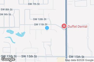 Map image of the property - 11516 SW 12th St