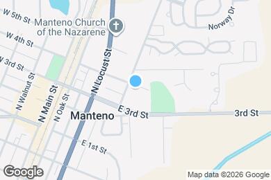 Map image of the property - 384 N Birch St
