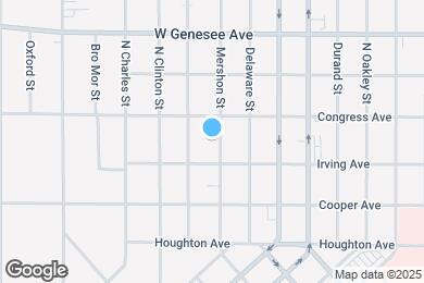 Map image of the property - 1721 Mershon St