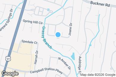 Map image of the property - 2227 Joann Dr