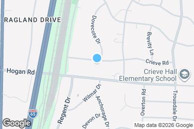 Map image of the property - 619 Crieve Rd