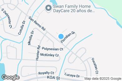 Map image of the property - 660 Floridian Dr