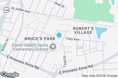 Map image of the property - 1521 Cary Ave