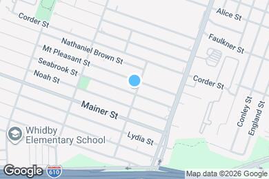 Map image of the property - 7316 La Salette St