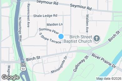 Map image of the property - 2740 S Slope Ter