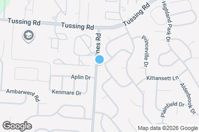 Map image of the property - 7401 Crooked Stick Dr