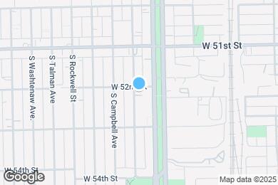 Map image of the property - 5207 S Artesian Ave