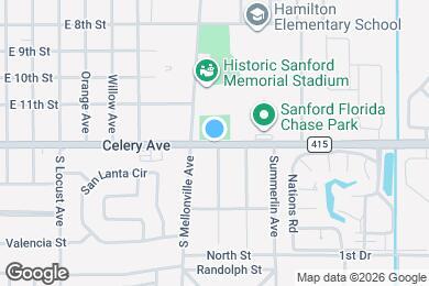 Map image of the property - 1306 Celery Ave