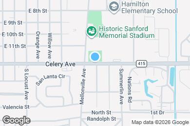 Map image of the property - 1312 Celery Ave