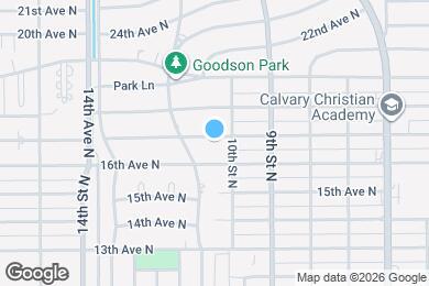 Map image of the property - 1013 17th Ave N