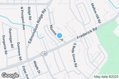 Map image of the property - 10 Nunnery Ln