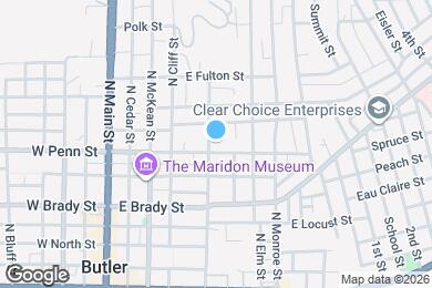 Map image of the property - 405 Franklin St