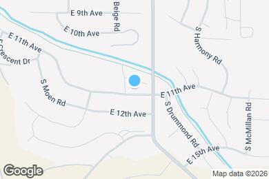Map image of the property - 18609 E 11th Ave