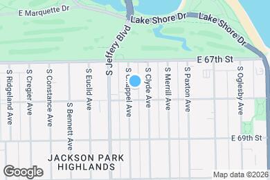 Map image of the property - 6745 S Chappel Ave