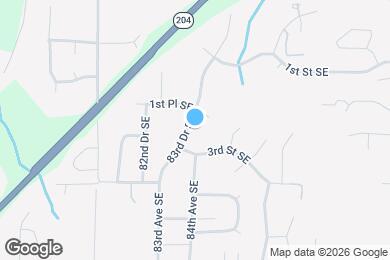 Map image of the property - 209 83rd Dr SE