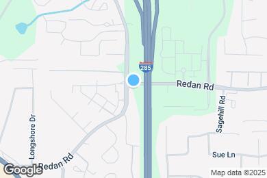 Map image of the property - 3865 Redan Rd