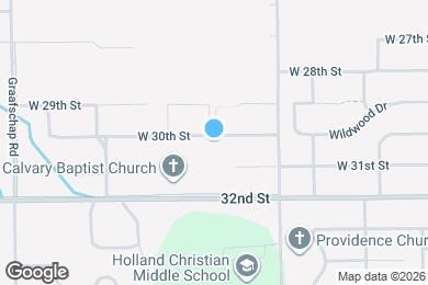 Map image of the property - 484 W 30th St