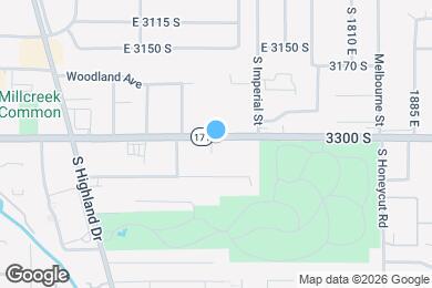 Map image of the property - 3309 S 1620 E