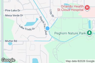 Map image of the property - 1901 Peach Tree Blvd