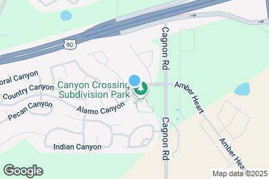 Map image of the property - 5738 Red Canyon