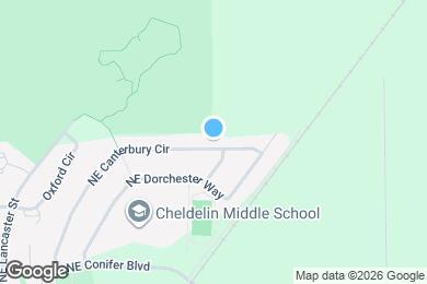 Map image of the property - 3650 NE Canterbury Cir