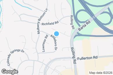 Map image of the property - 7818 Attleboro Dr