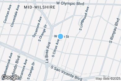 Map image of the property - 1210 S Citrus Ave