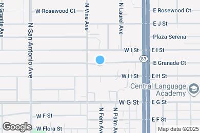 Map image of the property - 407 W Granada Ct