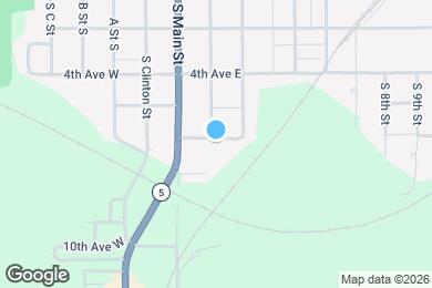 Map image of the property - 202 6th Ave E