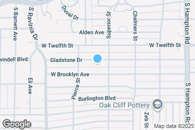 Map image of the property - 2722 Gladstone Dr