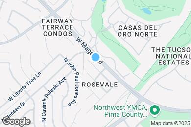 Map image of the property - 2858 W Medallion Dr