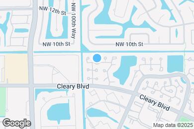 Map image of the property - 9912 NW 9th Ct
