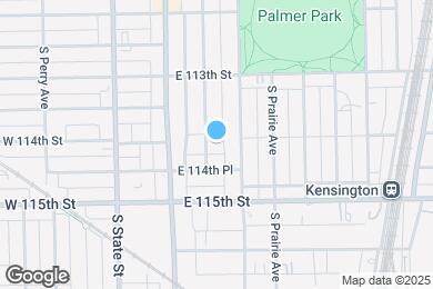 Map image of the property - 11365 S Edbrooke Ave