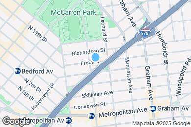 Map image of the property - 56 Frost St