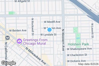 Map image of the property - 2512 W Lyndale St