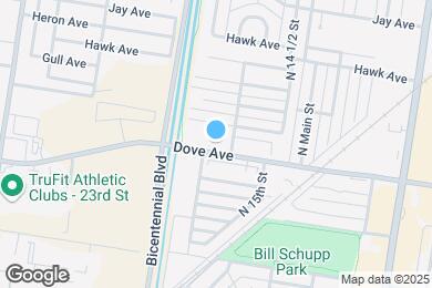 Map image of the property - Dove Cove Apartments