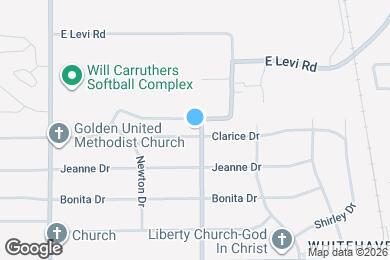 Map image of the property - 422 Clarice Dr