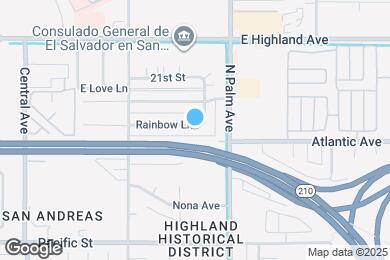 Map image of the property - 3531 Rainbow Ln