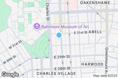 Map image of the property - 3024 Saint Paul St