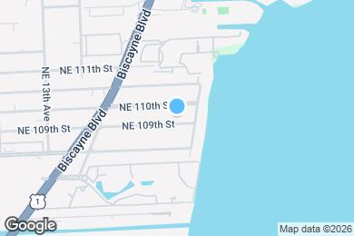 Map image of the property - 1619 NE 109th St