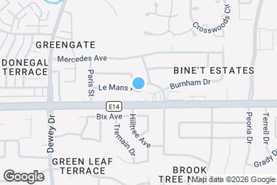 Map image of the property - 6824 Le Mans Ave