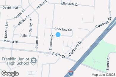 Map image of the property - 32 Choctaw Cir