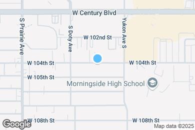 Map image of the property - 3668 W 104th St
