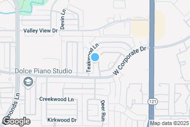 Map image of the property - 2368 San Jacinto Dr
