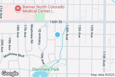 Map image of the property - 1708 15th Ave